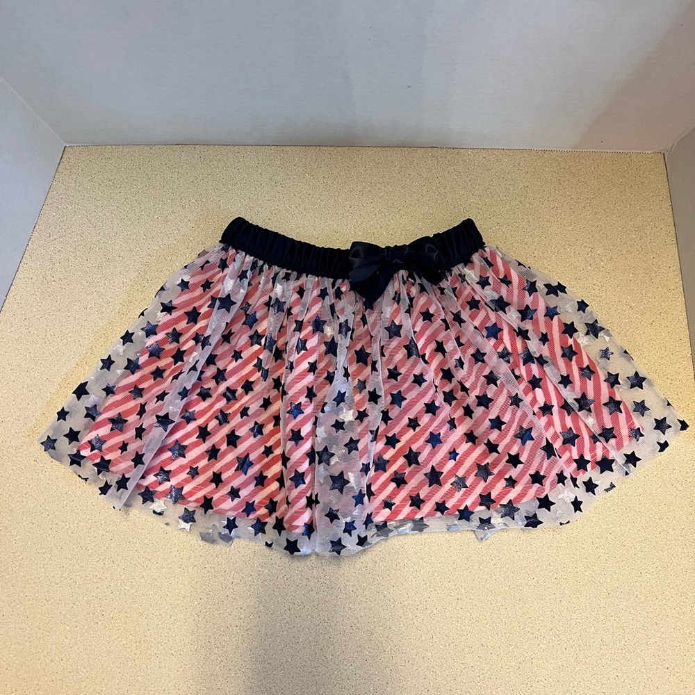 Stars and Stripes Toddler Skirt Size 2T